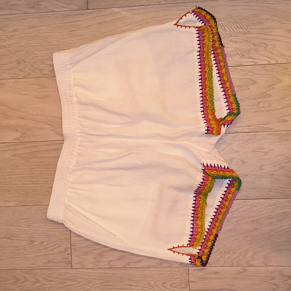 Sundance crochet shorts